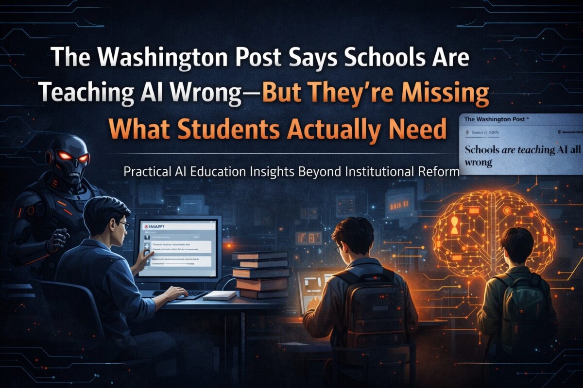 The Washington Post Says Schools Are Teaching AI Wrong—But They’re Missing What Students Actually Need
