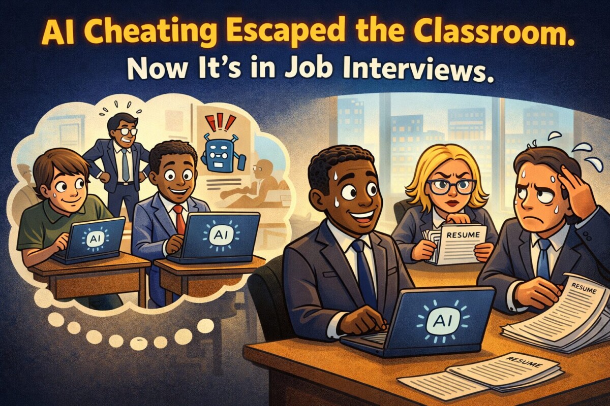 AI Cheating Escaped the Classroom. Now It’s in Job Interviews.