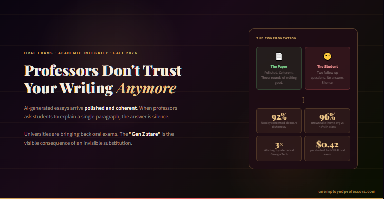 Professors Don’t Trust Your Writing Anymore. Here’s Why.